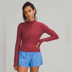 Lululemon It’s Rulu Run Cropped Half Zip